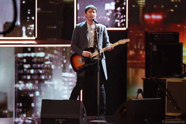James Blunt bei Wetten, dass..? am 25. Januar 2014 in Karlsruhe