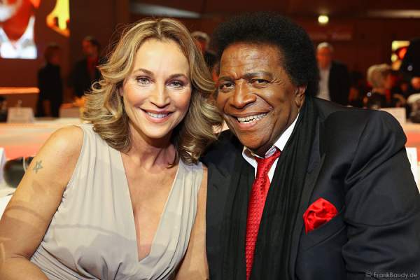 Caroline Beil und Roberto Blanco bei Miss Germany 2014