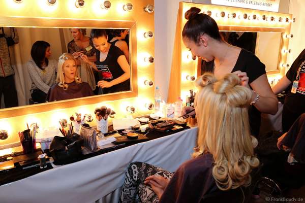 Backstage beim Miss Germany 2014 Finale