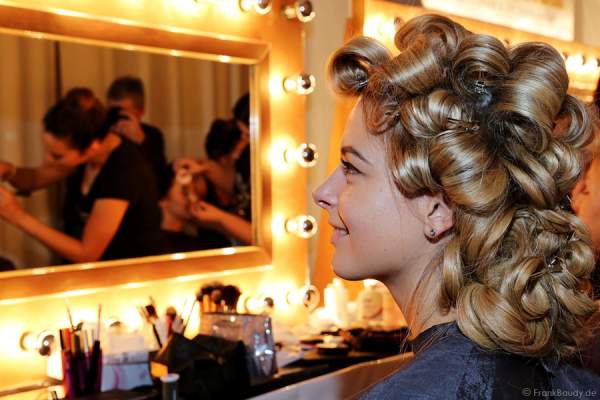 Backstage beim Miss Germany 2014 Finale