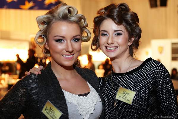 Backstage beim Miss Germany 2014 Finale