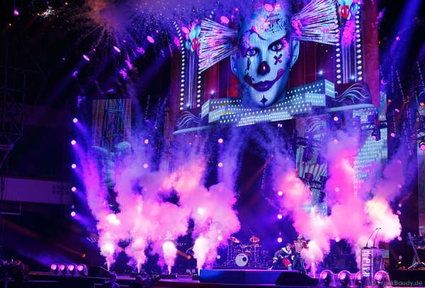 DJ Bobo mit Circus beim PRG Live Entertainment Award (LEA) 2014 in der Festhalle Frankfurt