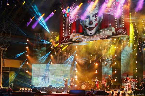 DJ Bobo mit Circus beim PRG Live Entertainment Award (LEA) 2014 in der Festhalle Frankfurt