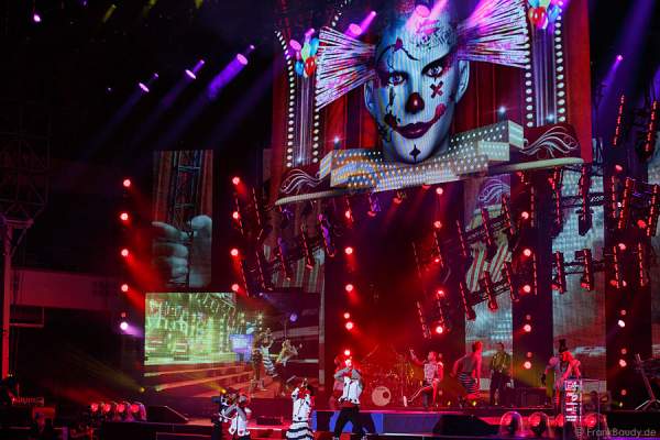 DJ Bobo mit Circus beim PRG Live Entertainment Award (LEA) 2014 in der Festhalle Frankfurt
