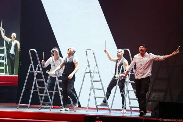 Power! Percussion beim PRG Live Entertainment Award (LEA) 2014 in der Festhalle Frankfurt