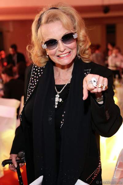 Hannelore Kramm (Ehefrau von Heino) beim PRG Live Entertainment Award (LEA) 2014 in der Festhalle Frankfurt