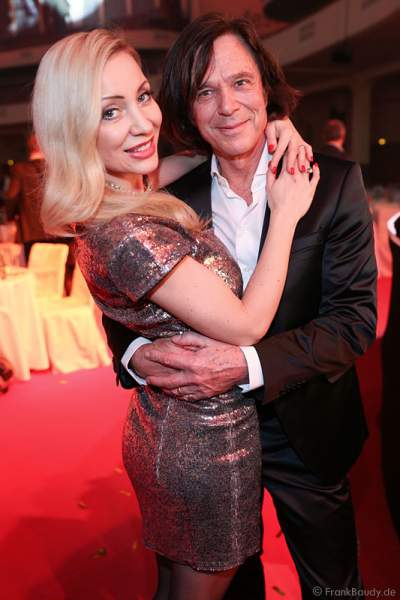 Jürgen Drews mit Frau Ramona Drews beim PRG Live Entertainment Award (LEA) 2014 in der Festhalle Frankfurt
