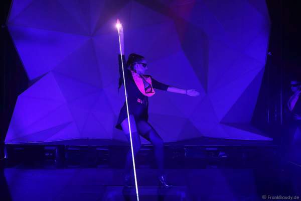 A06_Lasershow der Firma Kvant auf der Prolight + Sound 2014