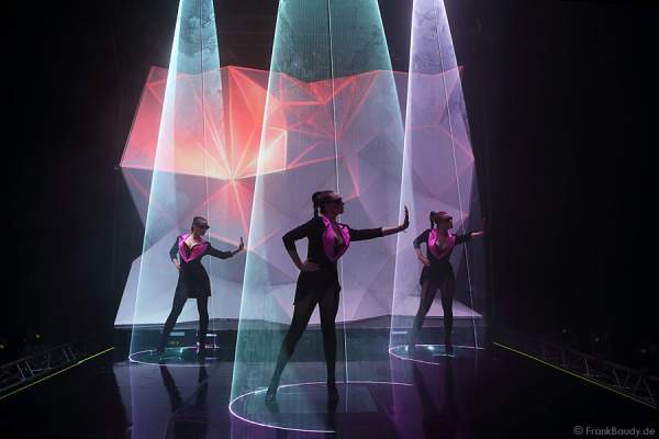 A10_Lasershow der Firma Kvant auf der Prolight + Sound 2014