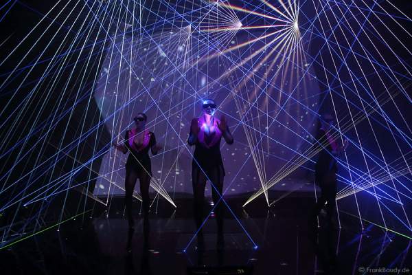 A17_Lasershow der Firma Kvant auf der Prolight + Sound 2014