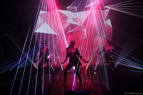 A20_Lasershow der Firma Kvant auf der Prolight + Sound 2014