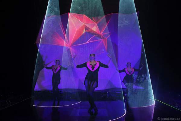 A25_Lasershow der Firma Kvant auf der Prolight + Sound 2014