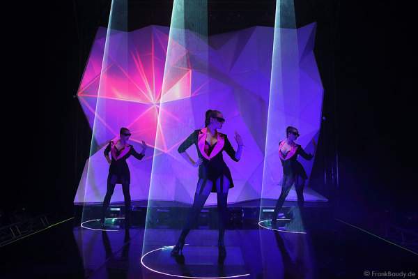 A27_Lasershow der Firma Kvant auf der Prolight + Sound 2014