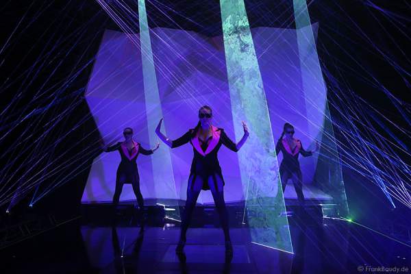 A29_Lasershow der Firma Kvant auf der Prolight + Sound 2014