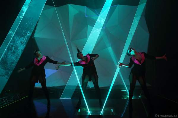 A34_Lasershow der Firma Kvant auf der Prolight + Sound 2014