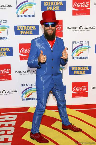 Dino Sadino  beim Radio Regenbogen Award 2014 im Europa-Park