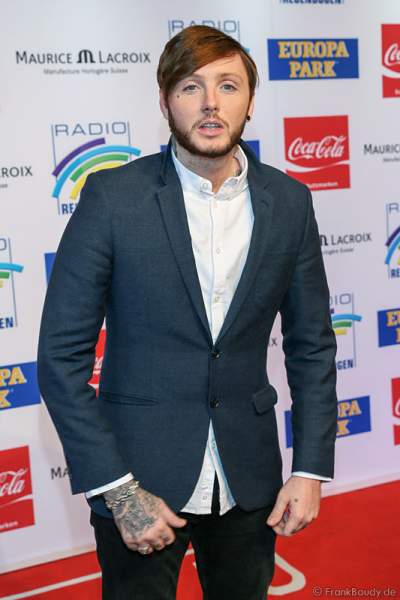 James Arthur beim Radio Regenbogen Award 2014 im Europa-Park
