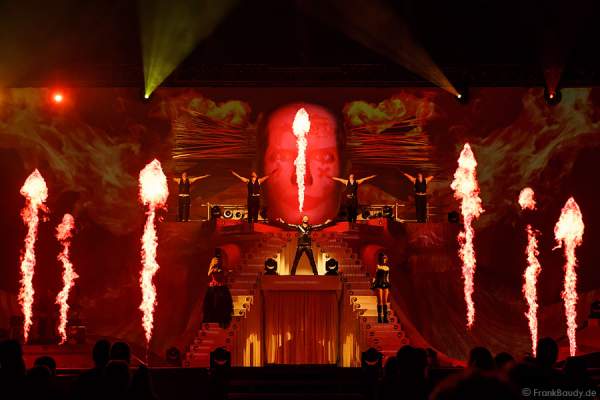 Feuer bei DJ Bobo Circus