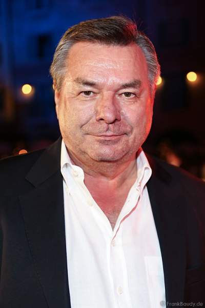 Waldemar Hartmann bei der Miss WM 2014 Wahl