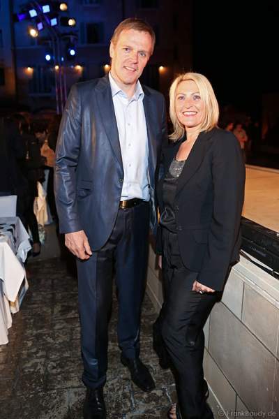 Martin Heuberger und Ehefrau Beate Heuberger bei der Miss WM 2014 Wahl