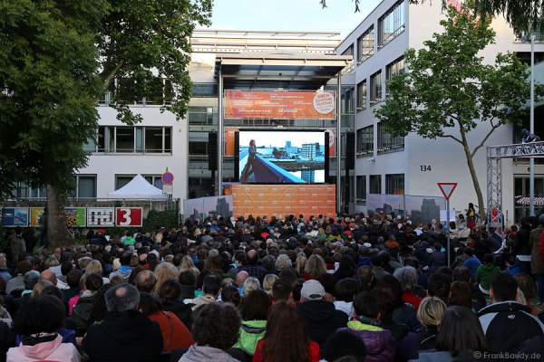 Lena Odenthal bei Tatort BLACKOUT Premiere beim SWR Sommerfestival 2014 Mainz