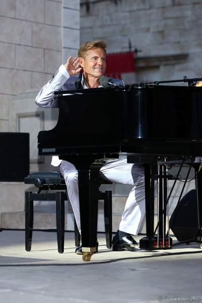 Dieter Bohlen bei der Open Air Fashion Show von CAMP DAVID und SOCCX im Europa-Park