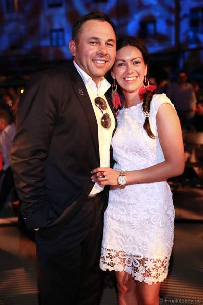 Dr. Jos Gal mit Ehefrau Timea Csata