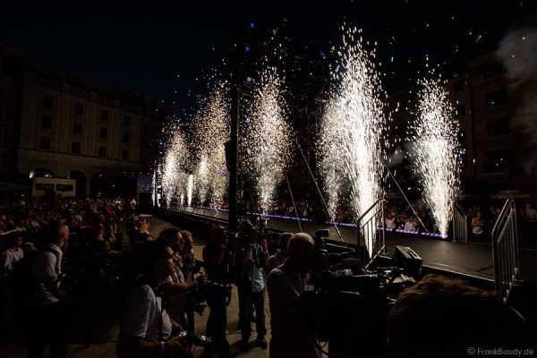 Open Air Fashion Show von CAMP DAVID und SOCCX im Europa-Park