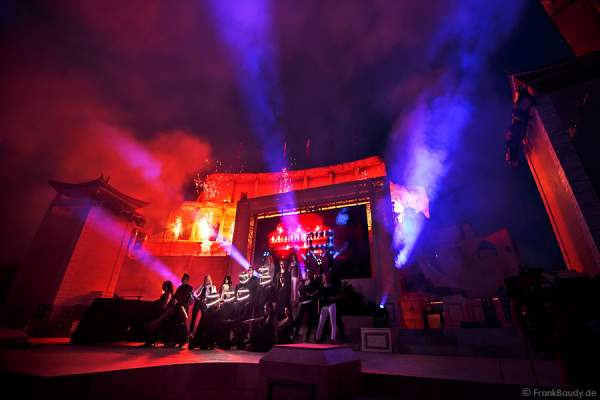 Open Air Fashion Show von CAMP DAVID und SOCCX im Europa-Park