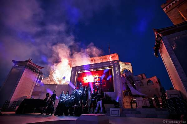 Open Air Fashion Show von CAMP DAVID und SOCCX im Europa-Park