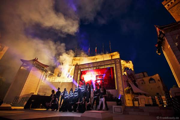 Open Air Fashion Show von CAMP DAVID und SOCCX im Europa-Park