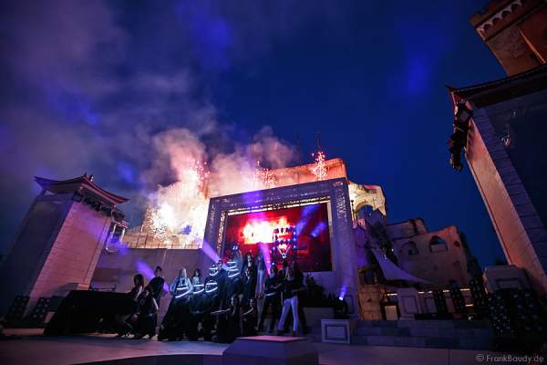 Open Air Fashion Show von CAMP DAVID und SOCCX im Europa-Park