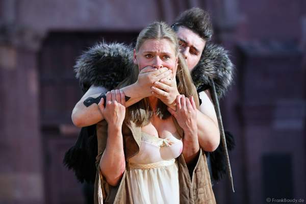 Große Medienprobe bei den Nibelungen-Festspiele 2014