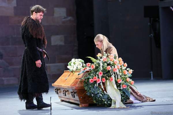 Große Medienprobe bei den Nibelungen-Festspiele 2014