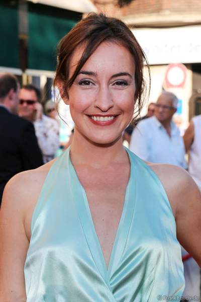 Maike von Bremen auf dem roten Teppich der Nibelungen-Festspiele 2014, born this way