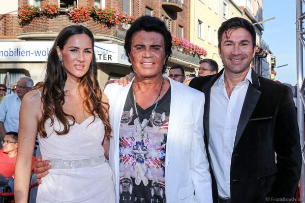 Tochter Kiki Cordalis, Costa Cordalis und Sohn Lucas Cordalis auf dem roten Teppich der Nibelungen-Festspiele 2014, born this way