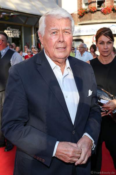 Peter Weck auf dem roten Teppich der Nibelungen-Festspiele 2014, born this way