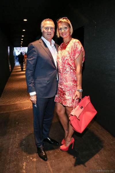 Franziska van Almsick & Jürgen B. Harder bei den Nibelungen-Festspiele 2014, born this way