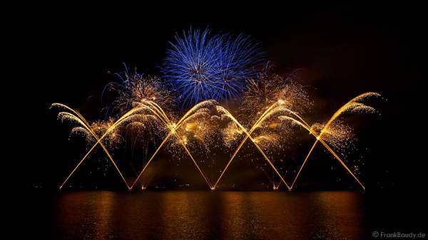 Feuerwerk am Lac de Gérardmer