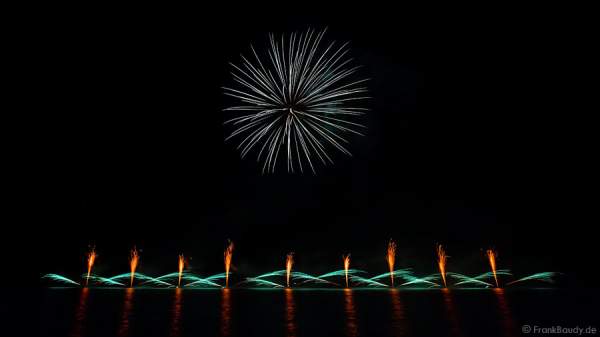 Feuerwerk am Lac de Gérardmer