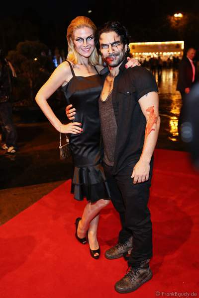 Myriel Brechtel und Marc Terenzi bei der Horror Glam Night 2014
