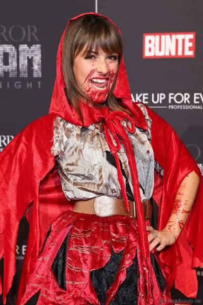 Renee Weibel bei der Horror Glam Night 2014