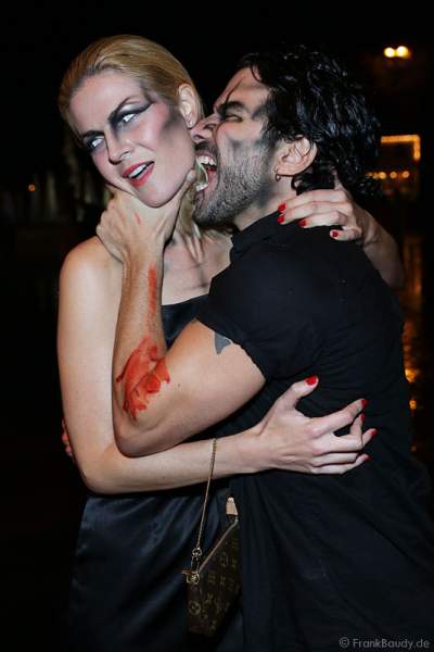 Myriel Brechtel und Marc Terenzi bei der Horror Glam Night 2014