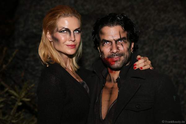 Myriel Brechtel und Marc Terenzi bei der Horror Glam Night 2014