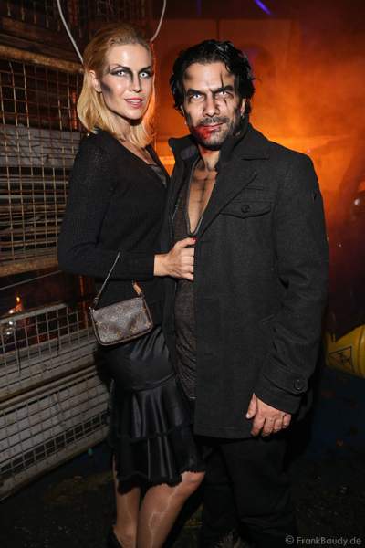 Myriel Brechtel und Marc Terenzi bei der Horror Glam Night 2014
