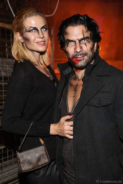 Myriel Brechtel und Marc Terenzi bei der Horror Glam Night 2014