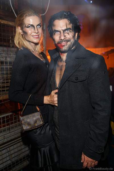 Myriel Brechtel und Marc Terenzi bei der Horror Glam Night 2014