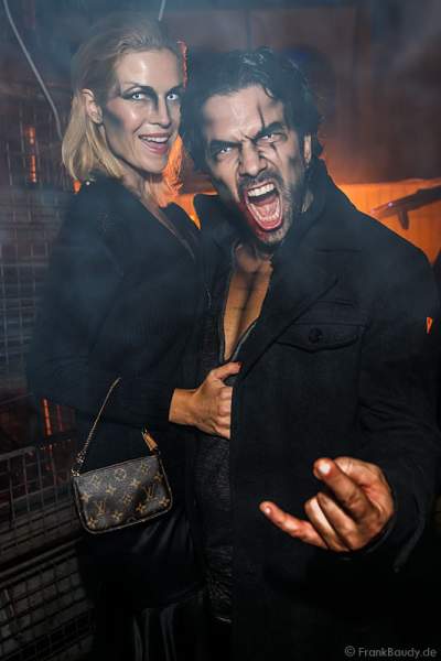 Myriel Brechtel und Marc Terenzi bei der Horror Glam Night 2014