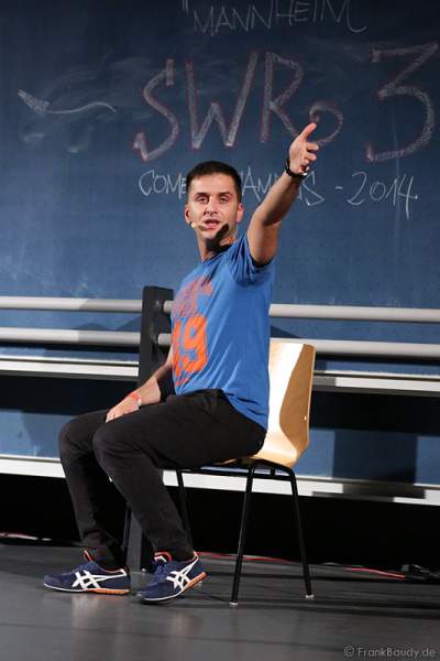Özcan Cosar beim SWR3 Comedy-Campus