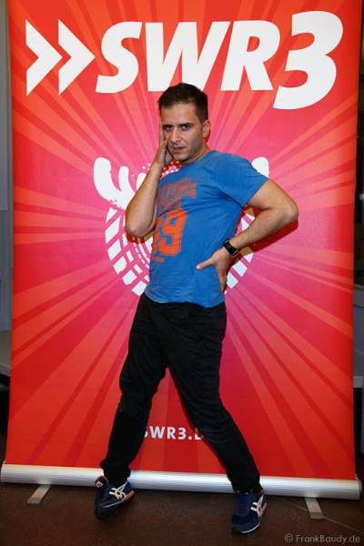 Özcan Cosar beim SWR3 Comedy-Campus